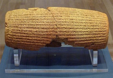 The Cyrus cylinder, British museum | King of persia, British museum, Persian culture