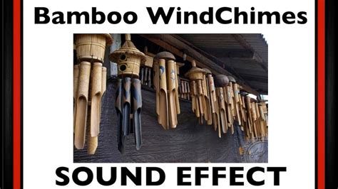 Bamboo Wind Chimes Sound Effect | HD - YouTube