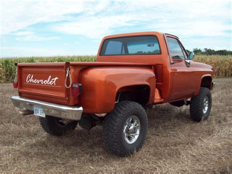 1984 Chevy Squarebody Shortbed Stepside 4x4 - Classic Chevrolet C/K ...