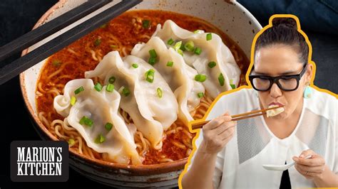 20-minute Spicy Dumpling Noodle Soup 🙌💯🙌💯 - Marion's Kitchen - YouTube