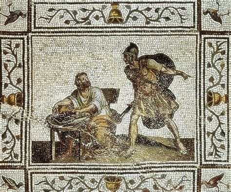 The Death of Archimedes. Roman art. Mosaic Our beautiful pictures are available as Framed Prints ...