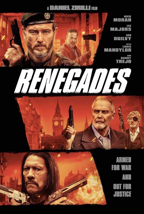 RENEGADES Reviews of British action crime thriller - MOVIES and MANIA