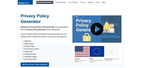 5 Best Privacy Policy Generator Tools for Your Website in 2021 | Privacy policy, Blog privacy ...