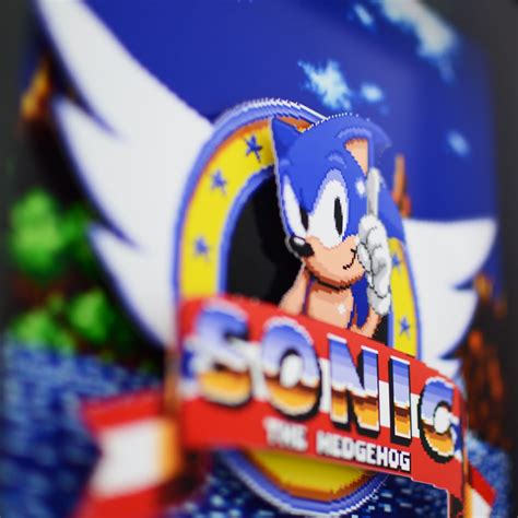 Sonic the Hedgehog (Title Screen) – Retro Games Crafts