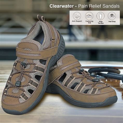 Buy Proven Relief Arch Support Orthotic Sandals for Men - Men’s ...