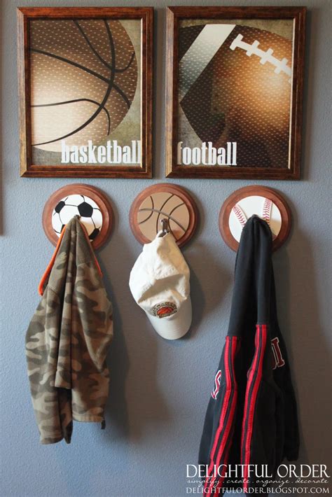 Delightful Order: Boy's Sports Room Decor - Clients Home