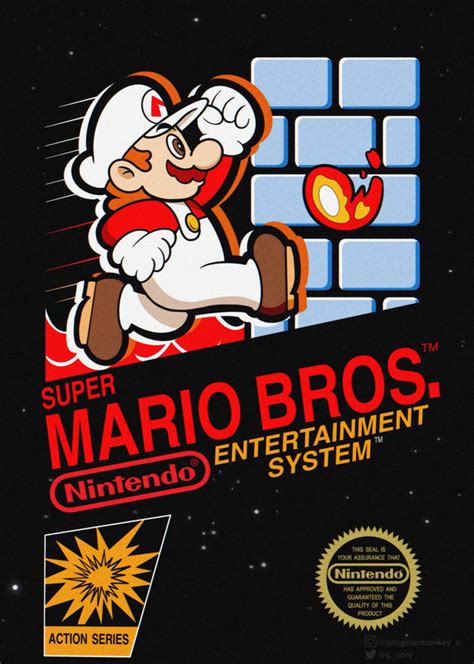 Super Mario Bros NES Box Art: Modernized by CoryGsDA on DeviantArt