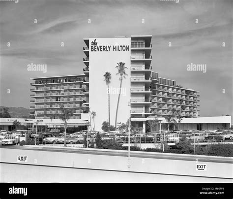 1950s BEVERLY HILTON HOTEL BEVERLY HILLS CA USA - r1667 CRS001 HARS ...