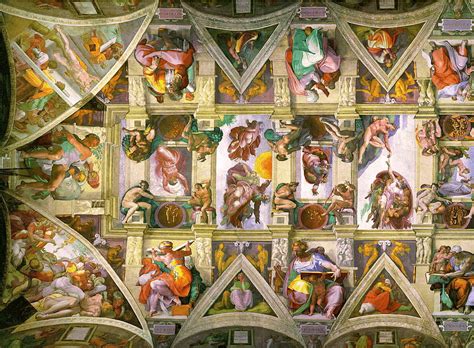 The Agony and the Ecstasy: Michelangelo's Sistine Chapel ceiling HD wallpaper | Pxfuel