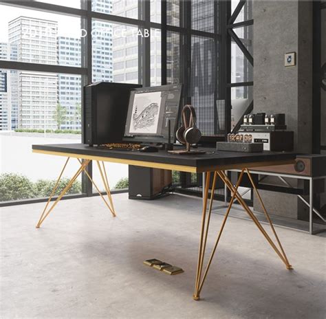 Modern and Sleek Office Work Bench / Office Table / Dining Table / Caf – Urban Mood