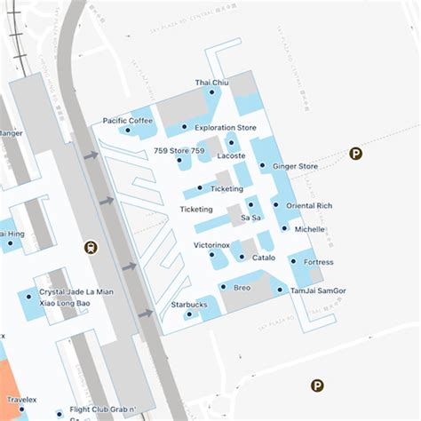 Hong Kong Airport Map | HKG Terminal Guide