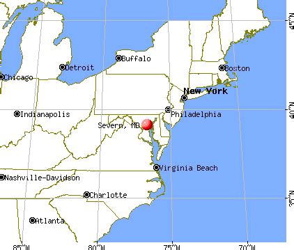 Severn, Maryland (MD 21077) profile: population, maps, real estate, averages, homes, statistics ...