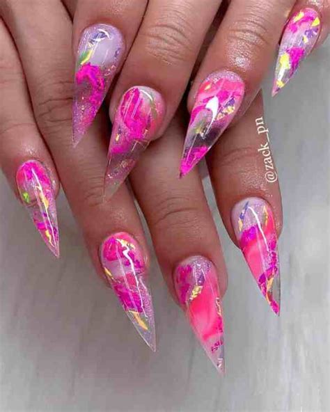 90+ Best Stiletto Nails Art Designs For You - HowLifeStyles