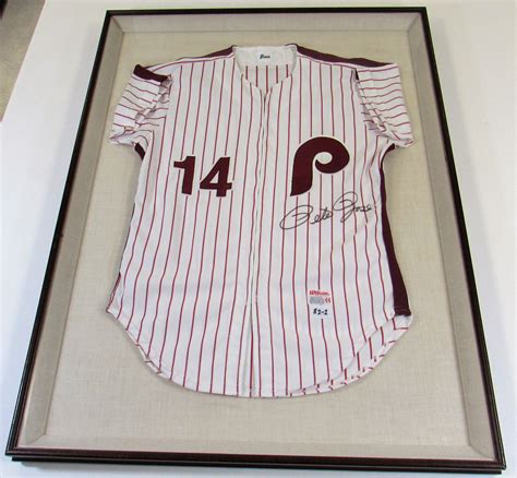 Lot Detail - Pete Rose Signed Custom Phillies Jersey-JSA