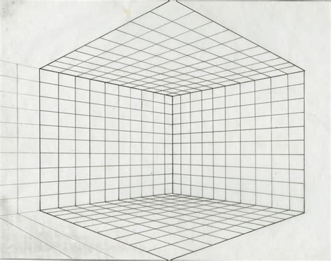 Printable Perspective Grid Point Portrait Perspective Drawing | Hot Sex ...