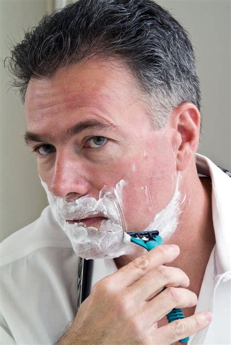 Shaving stock photo. Image of clean, foam, close, lather - 2606326