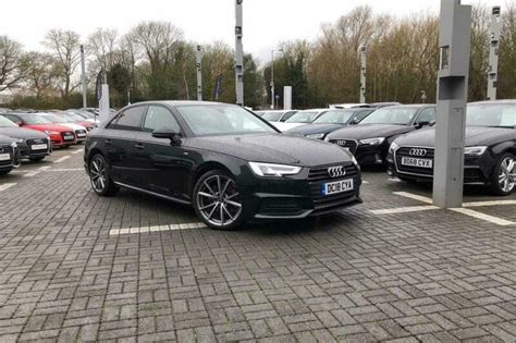 2018 Audi A4 Black Edition 1.4 TFSI 150 PS 6-speed Petrol black Manual | in Tamworth ...