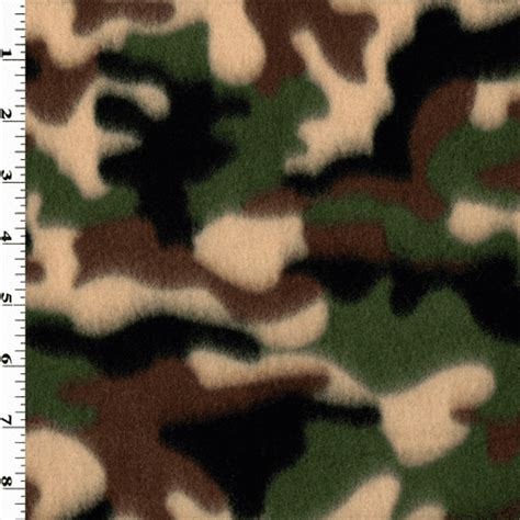 Multi Camo Fleece, Fabric By the Yard - Walmart.com