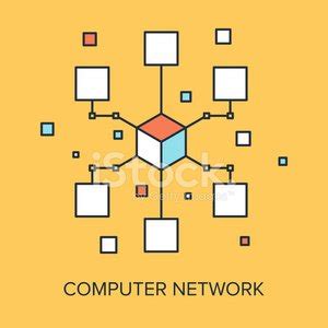 Computer Network Stock Vector | Royalty-Free | FreeImages