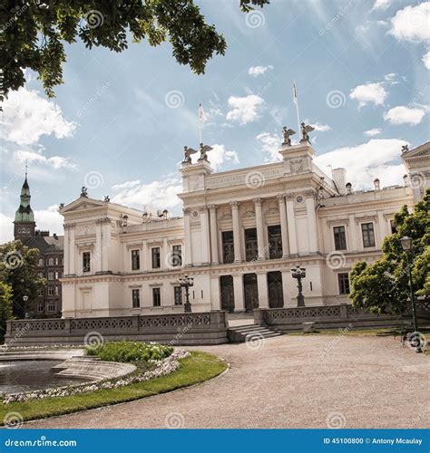 Lund University Grounds Stock Photo - Image: 45100800