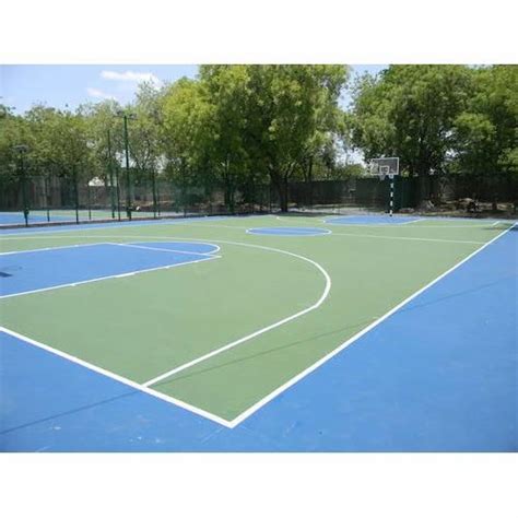 Outdoor Basketball Court Flooring at Rs 65/square feet | Basketball Court Flooring in Jaipur ...