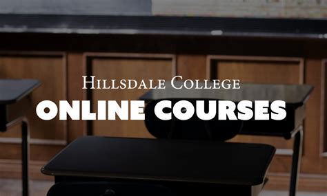 Shop Online Course Collection – Hillsdale College