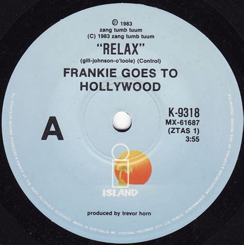 Frankie Goes To Hollywood – Relax (1983, Vinyl) - Discogs