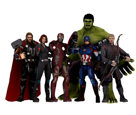 Avengers PNG - Marvel Avengers Endgame Transparent Background - Free ...