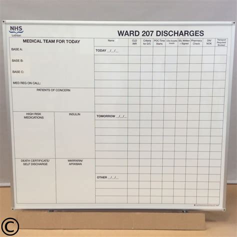 Custom Printed Whiteboards - Visual Systems Healthcare | Custom whiteboard, Custom print, Custom