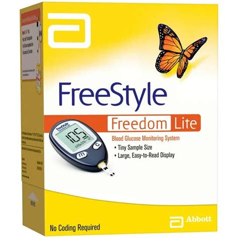 Freestyle Freedom Lite Blood Glucose Meter - Affordable OTC