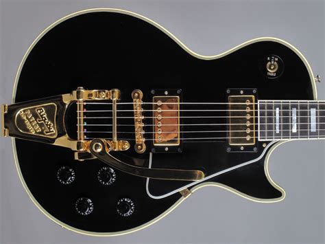 1997 Gibson Les Paul Custom “Black Beauty” 1957 Reissue – Historic Collection – Ebony – GuitarPoint