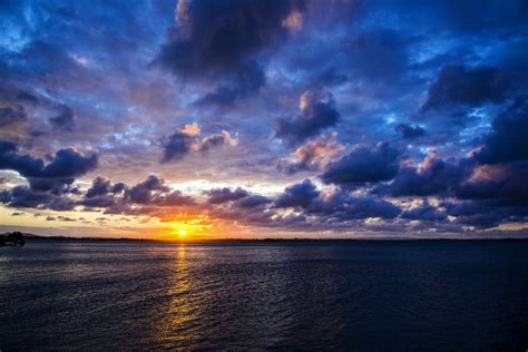 Fondos de pantalla : luz de sol, puesta de sol, mar, agua, reflexión ...