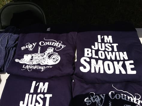 "I'm Just Blowin Smoke" Tractor Pull Tee | Tractor pulling, Truck yeah ...