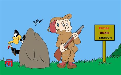 Daffy Duck and Elmer Fudd by brunao2 on deviantART | Daffy duck, Elmer ...