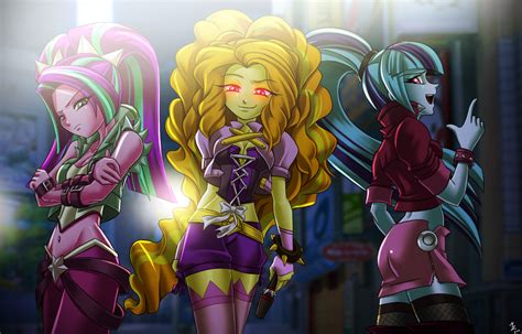 dazzlings... (Version EG color) by mauroz on DeviantArt