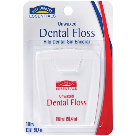 Hill Country Essentials Unwaxed Dental Floss - Shop Floss at H-E-B