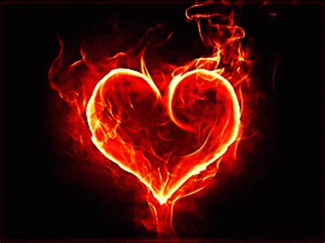 Fire Heart GIF - Fire Heart Black Background - GIF-тэй танилцаж ...