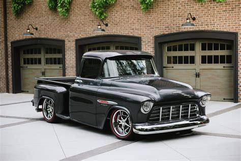 1955, Chevrolet, 3100, Pickup, Streetrod, Street, Rod, Hot, Usa, D, 7360x4912 01 Wallpapers HD ...