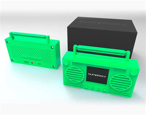 Bumpboxx MicroBoom Wearable Bluetooth Speaker Boombox