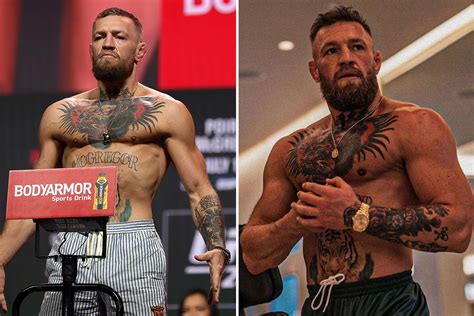 Conor McGregor's shock six-month body transformation nearly IMPOSSIBLE ...