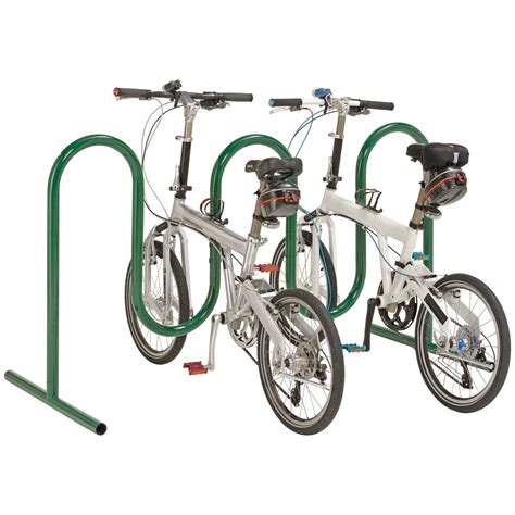 Wave Bike Rack, Green, Free Standing, 7-Bike Capacity 707022331036 | eBay