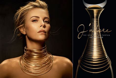 Charlize Theron Dior J'adore Infinissime Perfume Celebrity SCENTsation