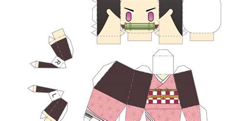 Demon Slayer - Nezuko Kamado Papercraft.pdf - Google Drive | Artesanías ...