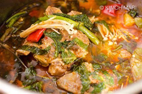 Instant Pot Gamjatang (Korean Spicy Pork Bone Stew) | Kimchimari