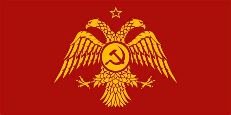 Communist Byzantine flag by K-Haderach on DeviantArt