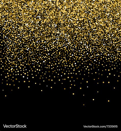 Gold glitter background Royalty Free Vector Image