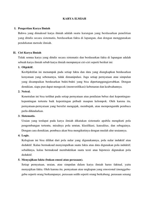 Contoh Karya Tulis Ilmiah Populer Tentang Pendidikan Pdf Contoh Membuat Paper Tugas Kuliah ...