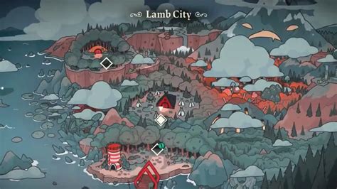 Cult of the Lamb gives first look at world map - Pro Game Guides