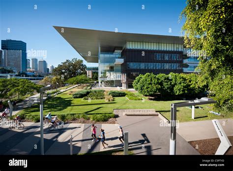 GOMA - Gallery of Modern Art Brisbane Stock Photo, Royalty Free Image ...