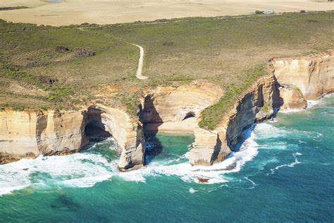 Aerial View Of Twelve Apostles Coast by Matteo Colombo